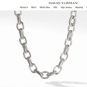 David Yurman Oval Link Chain Necklace